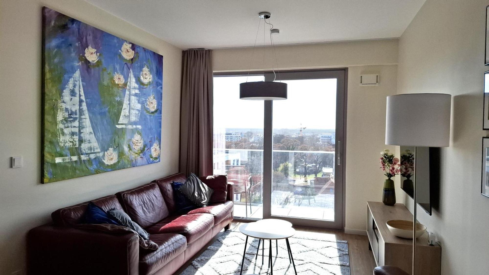 Comfortable Apartment A103 Sea View Parking Free Мендзиздрое Екстериор снимка